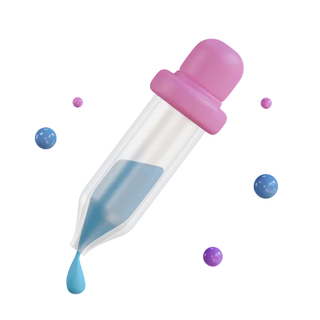 Pipette  3D Icon