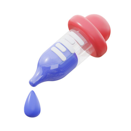 Pipette compte-gouttes  3D Icon