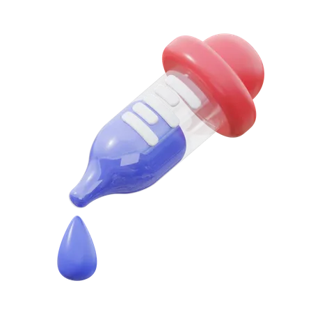 Pipette compte-gouttes  3D Icon