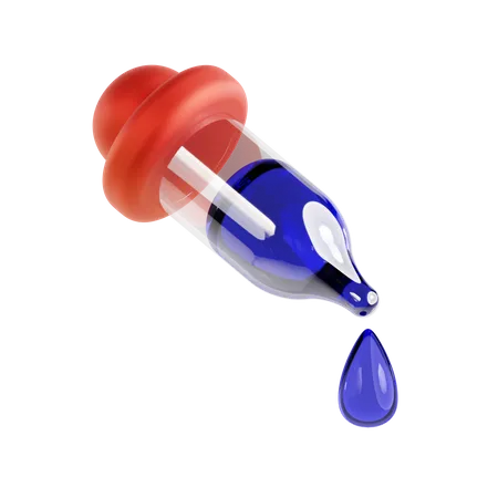 Pipette compte-gouttes  3D Icon