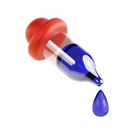 PIpette Dropper  3D Icon