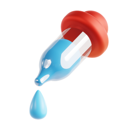 PIpette Dropper  3D Icon