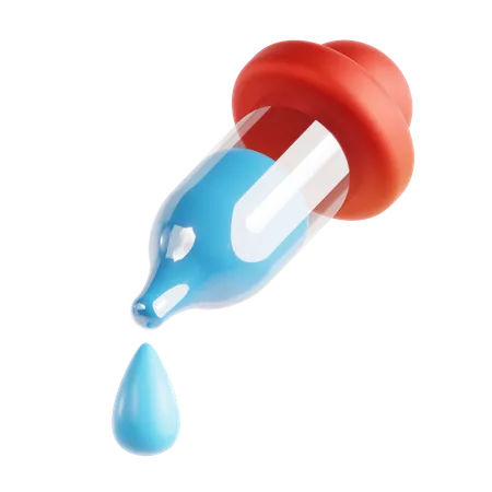 PIpette Dropper  3D Icon