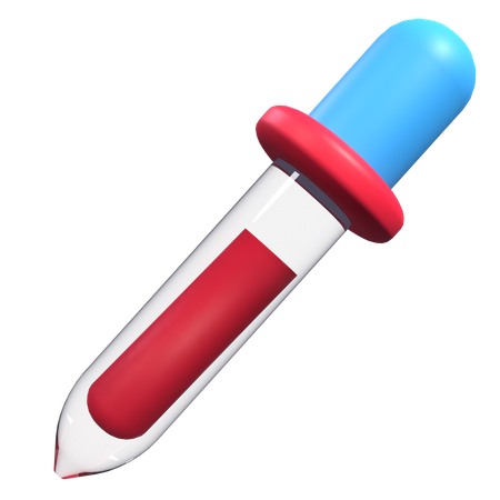 Pipette Dropper  3D Icon