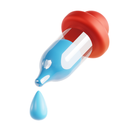 Pipette  3D Icon