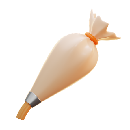 Piping Bag  3D Icon