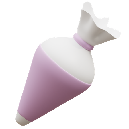 Piping Cone  3D Icon