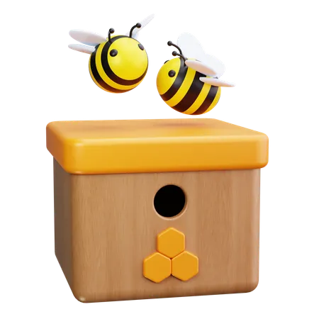 Piqûre d'abeille  3D Icon