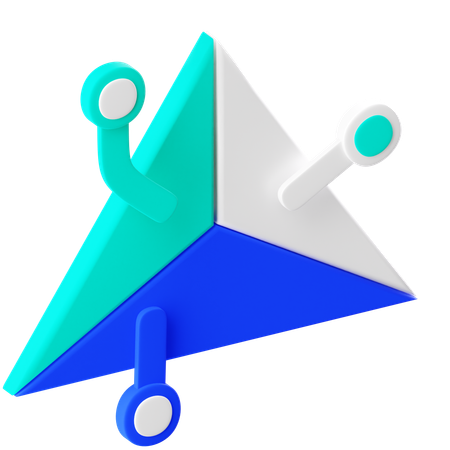 Pirámide  3D Icon