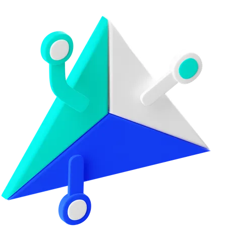 Pirámide  3D Icon