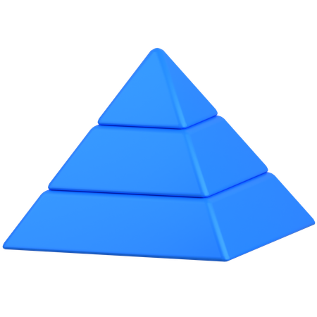 Pirámide  3D Icon