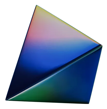 Pirámide  3D Icon