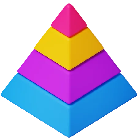 Pirámide  3D Icon