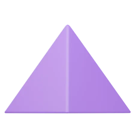 Ilustracion 3 D De La Piramide 3D Icon