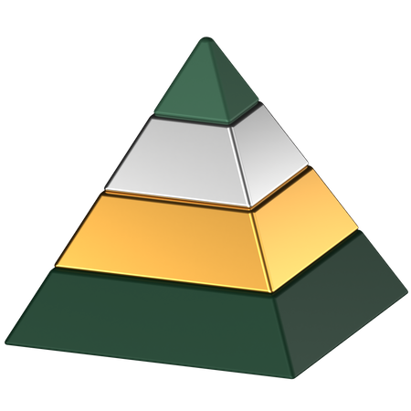 Pirámide  3D Icon