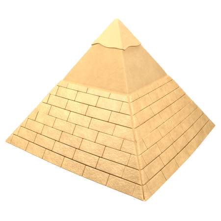 Pirámide de egipto  3D Icon