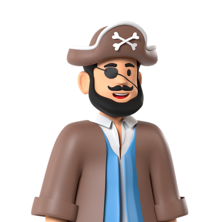 Pirat  3D Icon