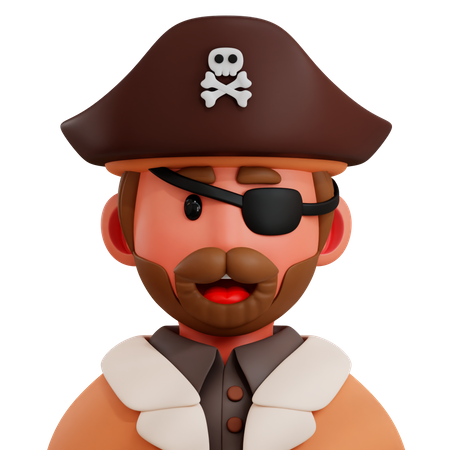 Pirat  3D Icon