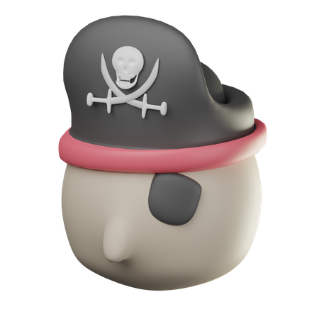 Pirata  3D Icon