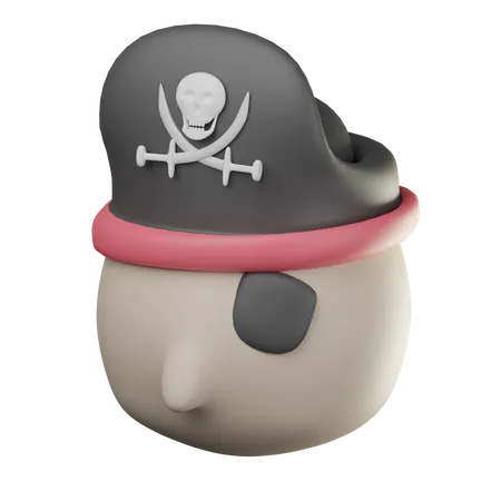 Pirata  3D Icon