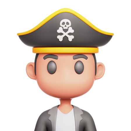 Piratas  3D Icon