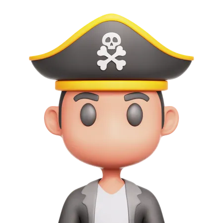 Piratas  3D Icon