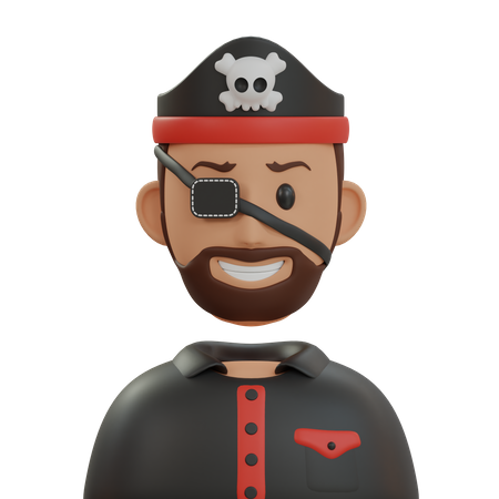 Piratas  3D Icon