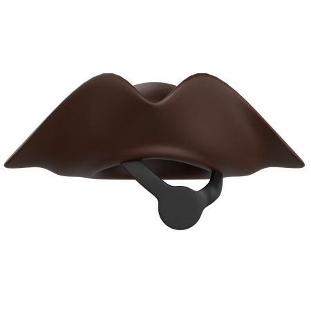 Piratas de chapéu  3D Icon