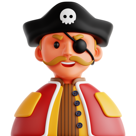 Pirate  3D Icon