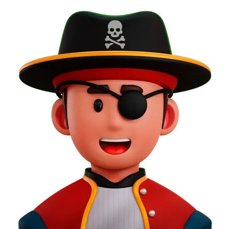 Pirate  3D Icon