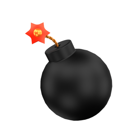 Pirate Bomb 3D Icon