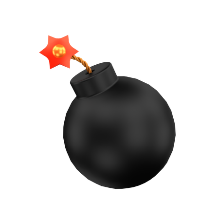 Bombe pirate  3D Icon