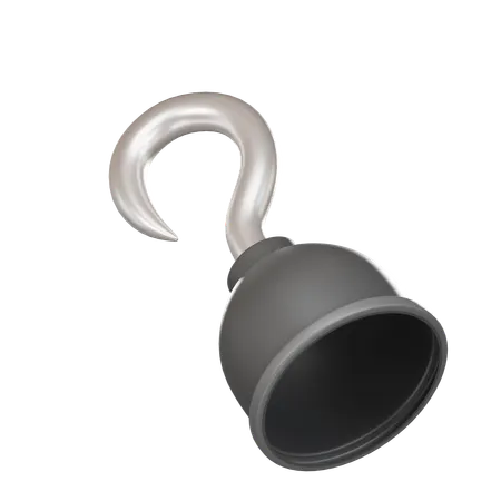 Pirate Hook Hand 3D Icon