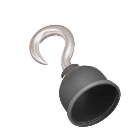 Pirate Hand Hook  3D Icon