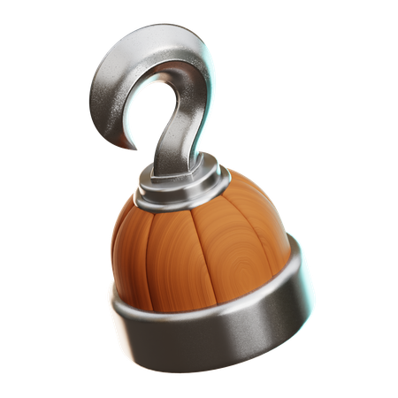 Pirate Hand Hook  3D Icon