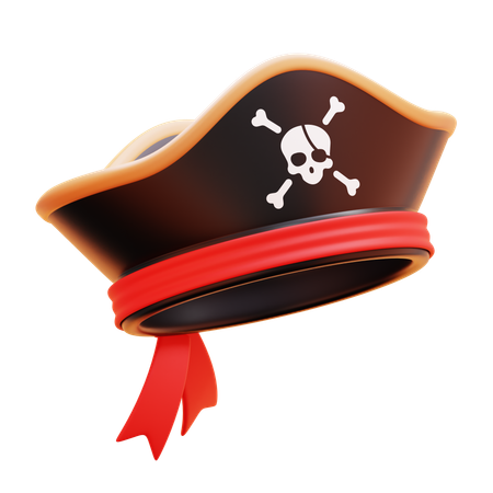 PIRATE HAT  3D Icon