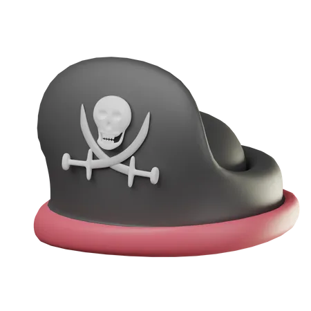 Pirate Hat 3D Icon