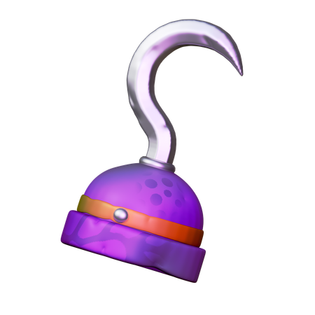 海賊フック  3D Icon