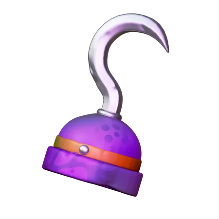 海賊フック  3D Icon