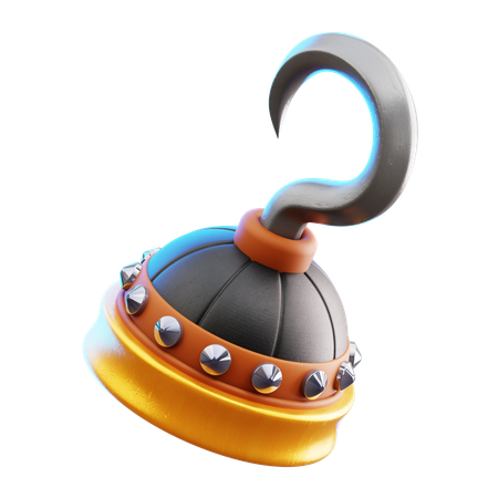 Pirate Hook  3D Icon