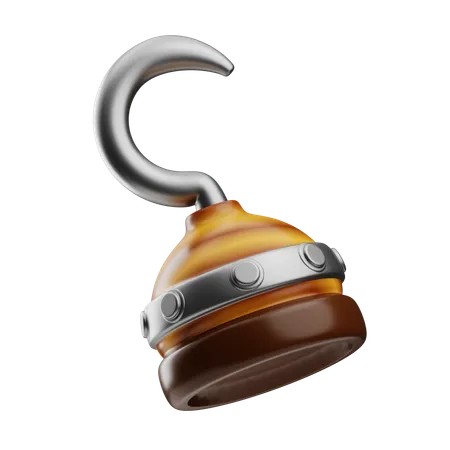 Pirate Hook  3D Icon