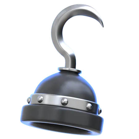 Pirate Hook  3D Icon