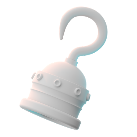 Pirate Hook  3D Icon