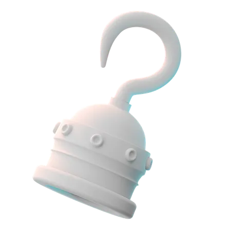 Pirate Hook  3D Icon