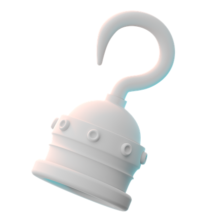 Pirate Hook  3D Icon