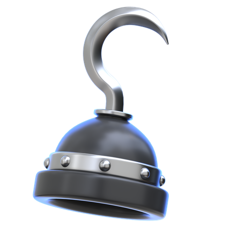Pirate Hook  3D Icon