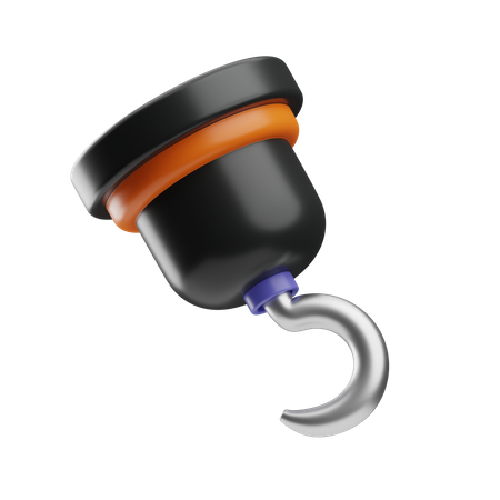 Pirate Hook  3D Icon