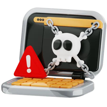 Pirate informatique  3D Icon