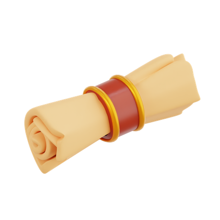 Pirate Map  3D Icon