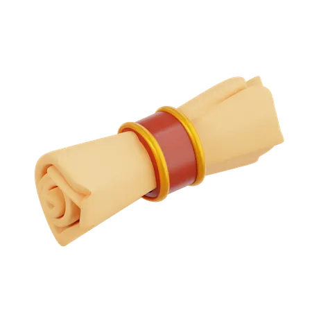 Pirate Map  3D Icon